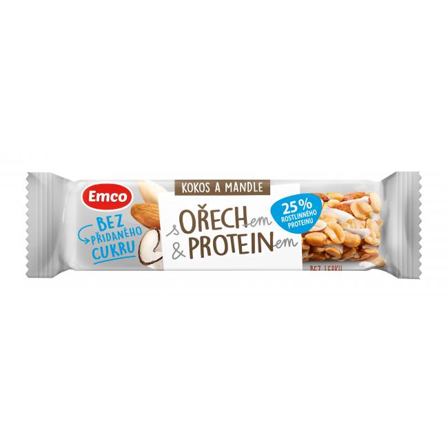 [PT806140] Tyčinka s ořechem a proteinem-kokos a mandle 35g