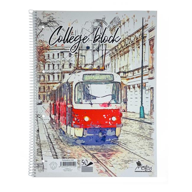 [BK140542] Blok College Notes A4 50 listů linkovaný
