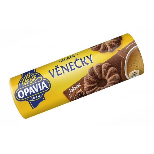 [PT810004] Zlaté věnečky kakaové 150g