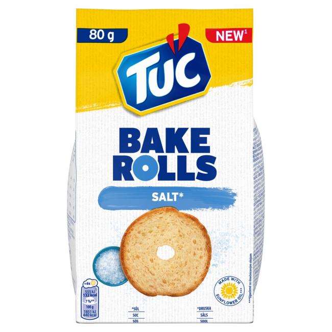 Bake Rolls TUC sůl 80 g