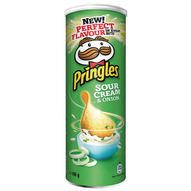 Pringles original smetana cibule 165g