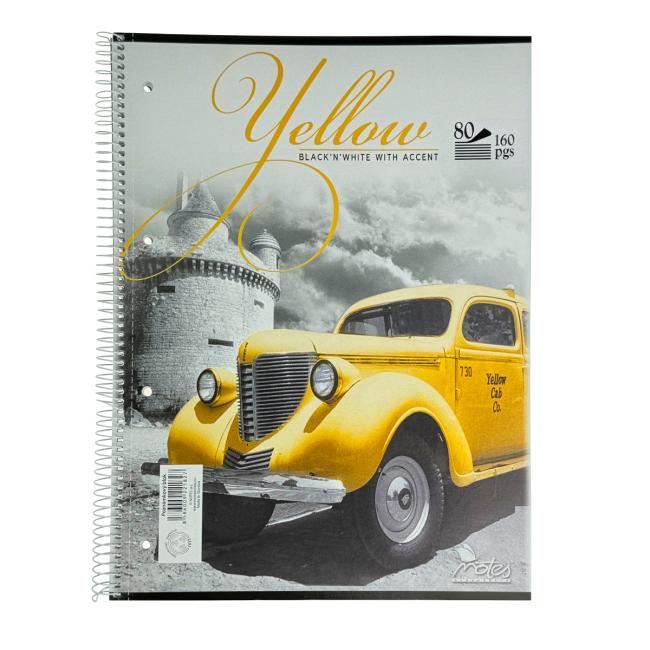 Blok College A4 80 listů čistý boční spirála