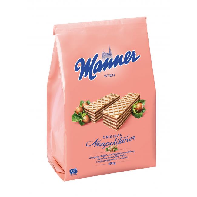 [PT820791] Oplatky Manner Original lískooříškové 400 g