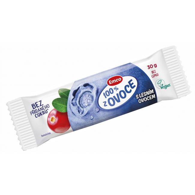 [PT830011] Tyčinka EMCO 100% z ovoce 30 gs lesním ovocem