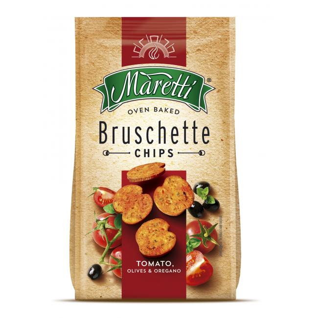 Bruschette Maretti rajčata, olivy a oregano 70 g