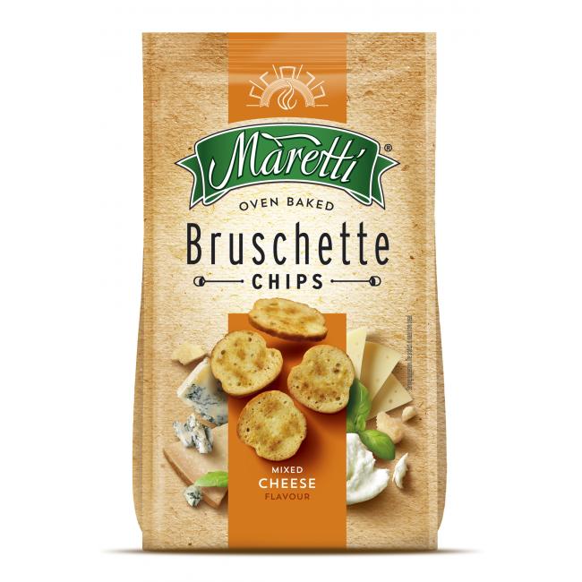 Bruschette Maretti čtyři druhy sýra 70 g