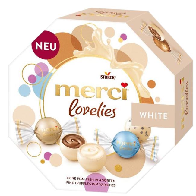Merci Lovelies bílé 185g