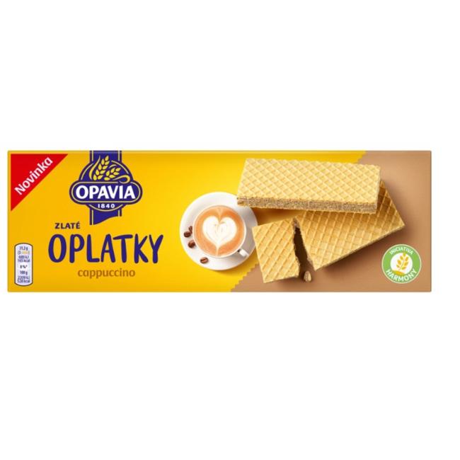 Zlaté oplatky cappucino 146g