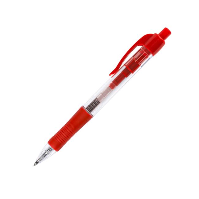 [QC000269] Kuličkové pero Q-CONNECT klikací červené