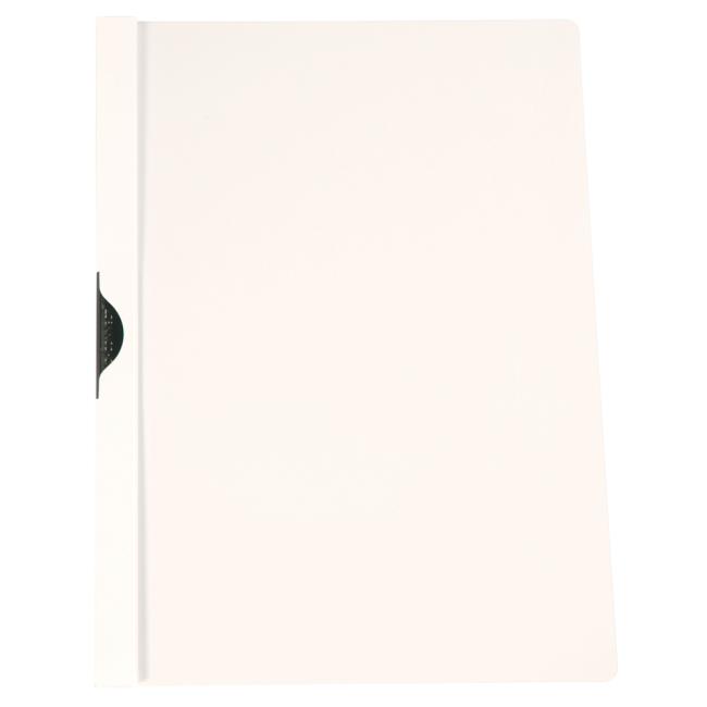 [QC000460] Obal s klipem kovovým Q-CONNECT bílý