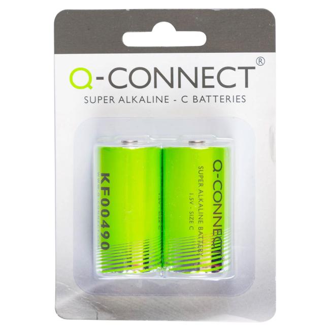 Baterie Q-CONNECT, LR14, C, malý monočlánek