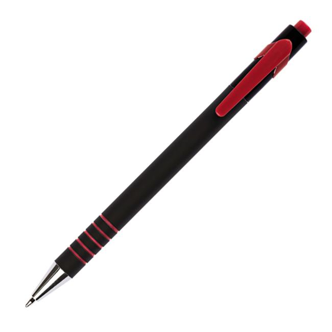 [QC000671] Kuličkové pero Q-CONNECT Lambda červené
