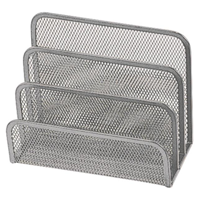 Drátěný stojan na listy 170x135x83mm stříbrný
