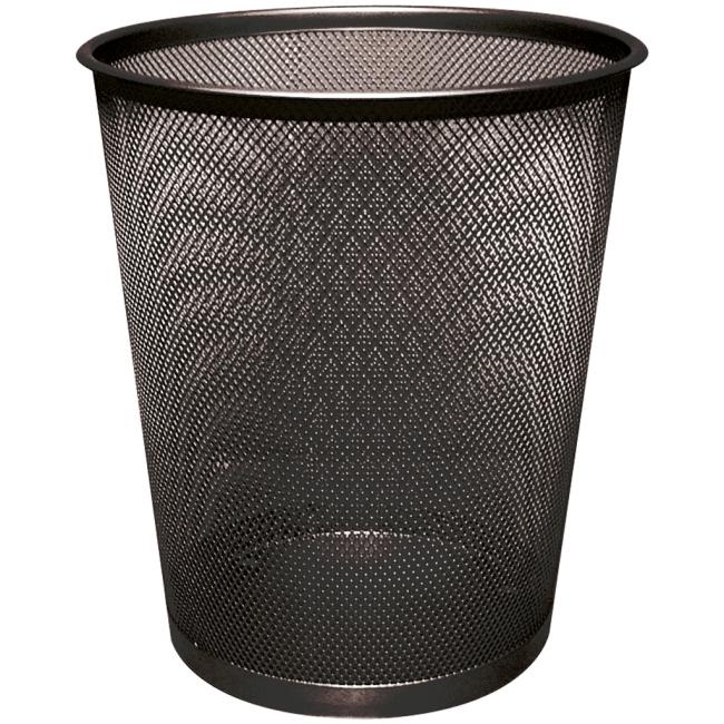 Drátěný koš 19 ℓ černý