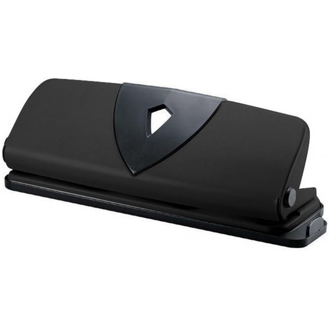 [QC001238] Čtyřděrovačka Q-CONNECT na 16 listů černá