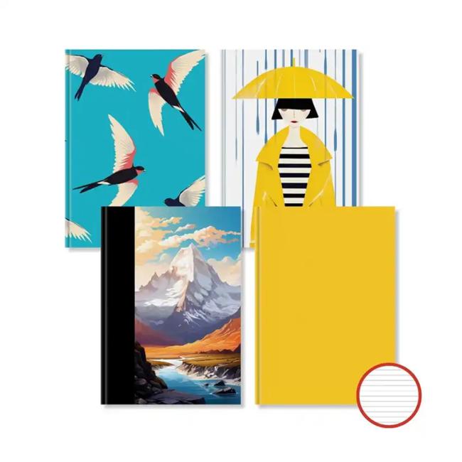 [BK151540] Záznamová kniha A5 144 listů linkovaná