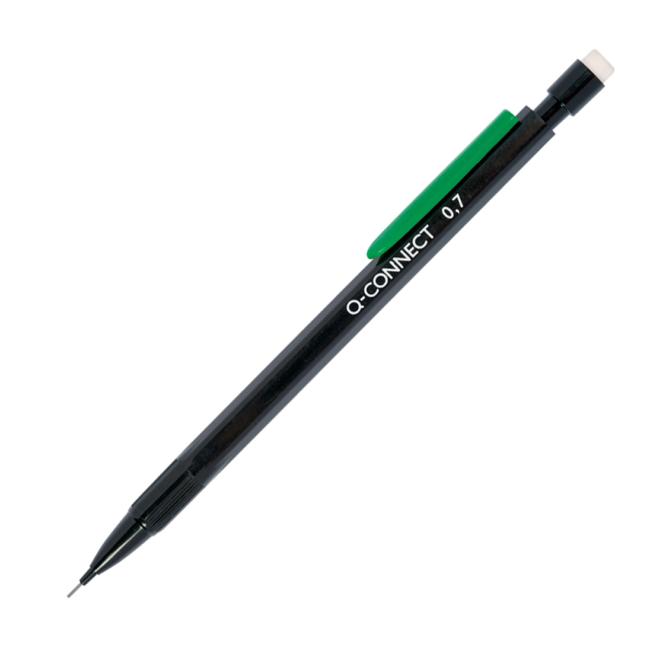 Mikrotužka Q-CONNECT plastová 0,7 mm černá