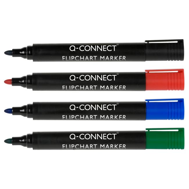 [QC001551] Sada popisovačů na flipchartové bloky Q-CONNECT 4S
