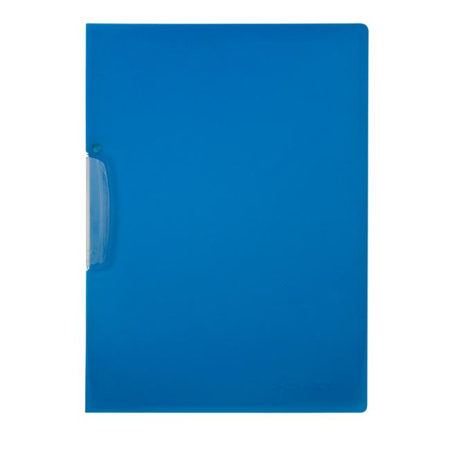 Obal s klipem plastovým Q-CONNECT KF01234 modrý
