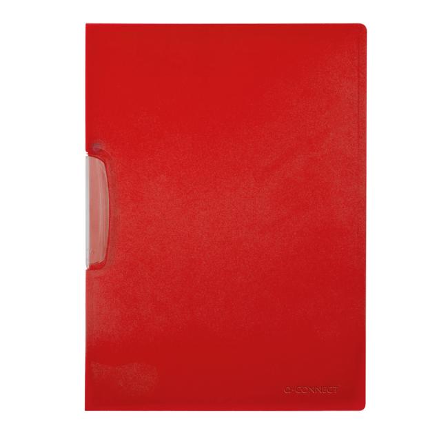 [QC002135] Obal s klipem plastovým Q-CONNECT červený