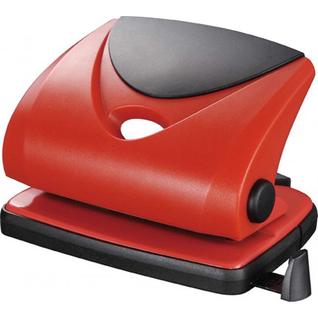 Děrovač Q-CONNECT KF02156 na 20 listů červený