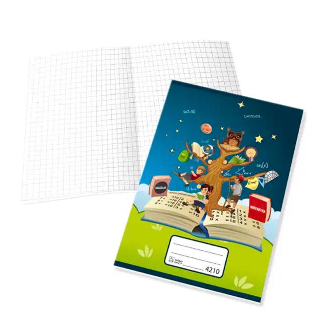 [BK341210] Sešit 4210, A4, 20 listů, čtverečkovaný