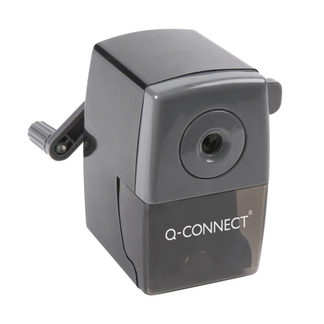 [QC002291] Struhadlo stolní manuální, Q-CONNECT, černé