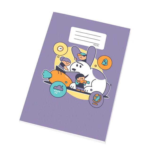 [BK341242] Sešit 423 se speciální liniaturou, A4, 20 listový