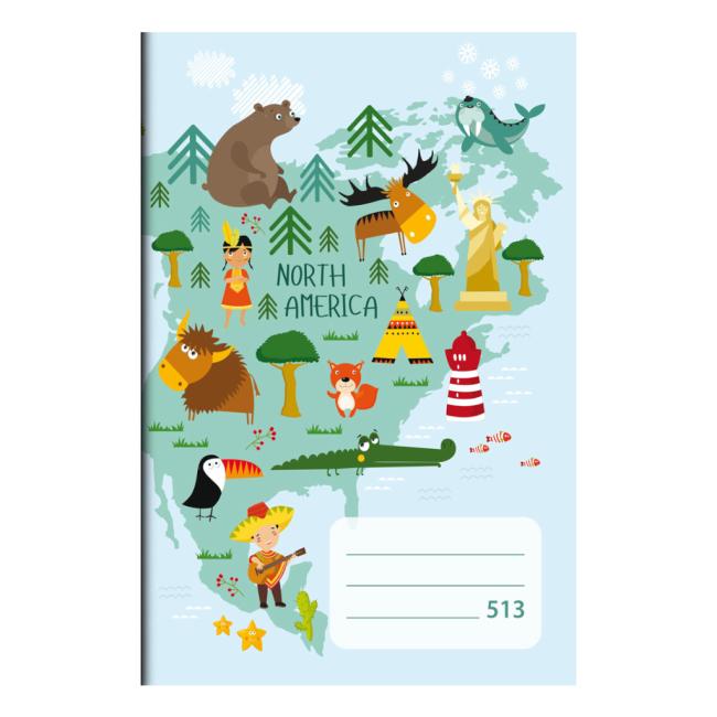 [BK513000] Zápisník 513 A5 10 linkovaných listů