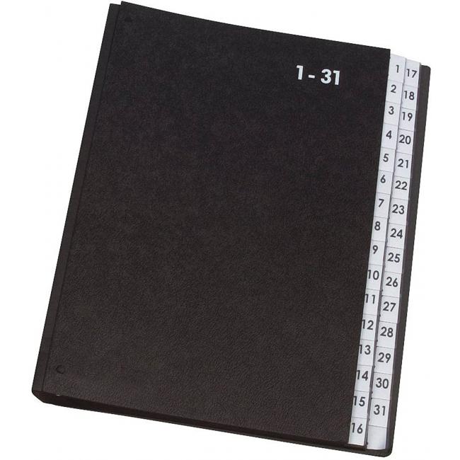 [QC004564] Podpisová kniha 1-31 Q-CONNECT černá