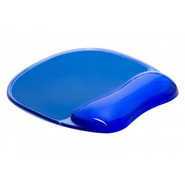 [QC010378] Podložka pod myš a zápěstí gelová Q-CONNECT modrá