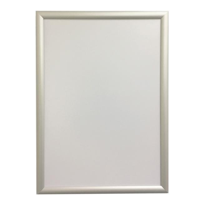 [QC011024] Klaprám Q-CONNECT A4, ostrý roh, stříbrný