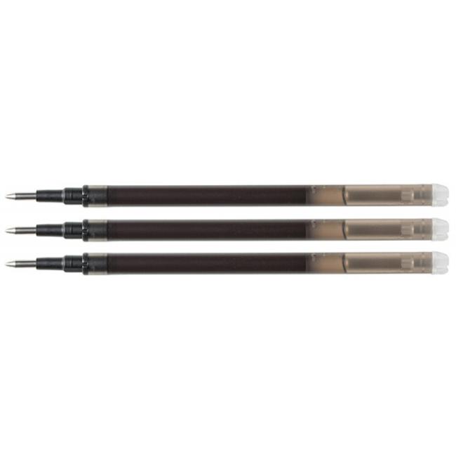Náhradní náplň do gumovacího rolleru Q-CONNECT 0,7mm černá 3 ks