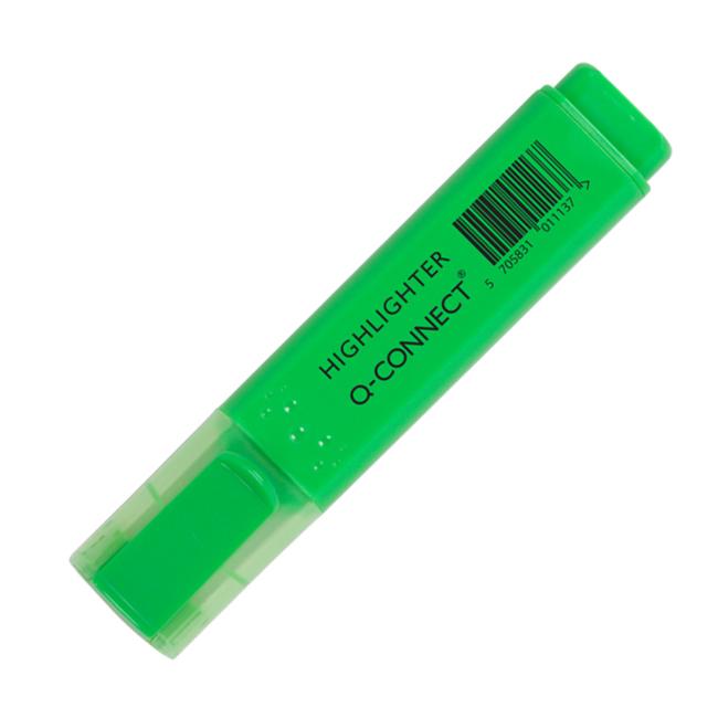 [QC011130] Zvýrazňovač Q-CONNECT zelený