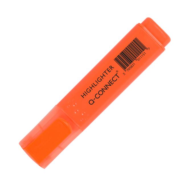 [QC011150] Zvýrazňovač Q-CONNECT oranžový