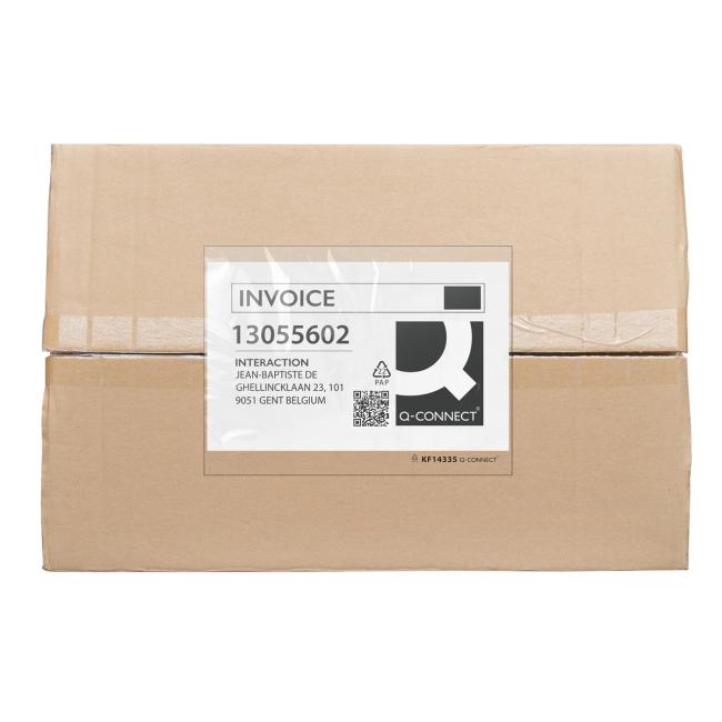 Kapsy na průvodky Q-CONNECT C5 155x225 mm 250ks