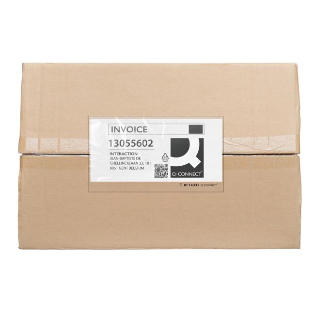Kapsy na průvodky Q-CONNECT DL 111x230 mm 250ks