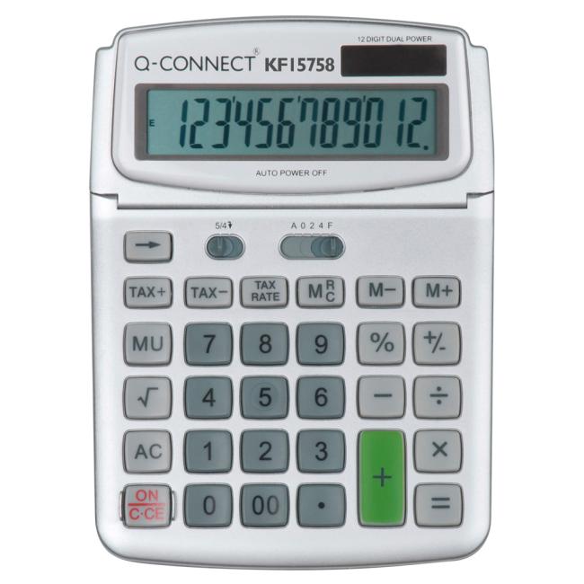 [QC015758] Kalkulačka Q-CONNECT 15x20,1 cm