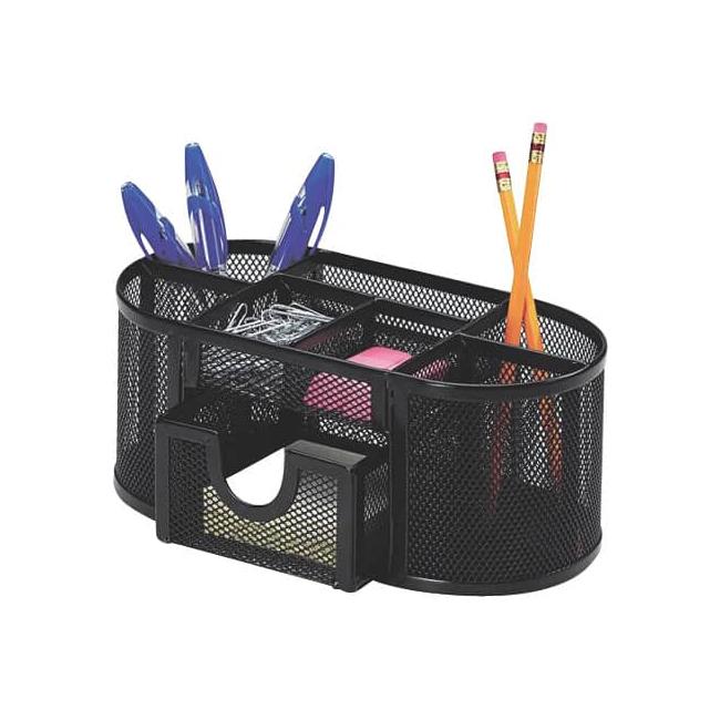 [QC018472] Drátěný stojan kombinovaný oválný 235x100x112mm černý