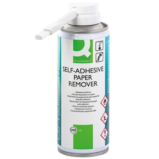 Odstraňovač etiket Q-CONNECT ve spreji 200 ml