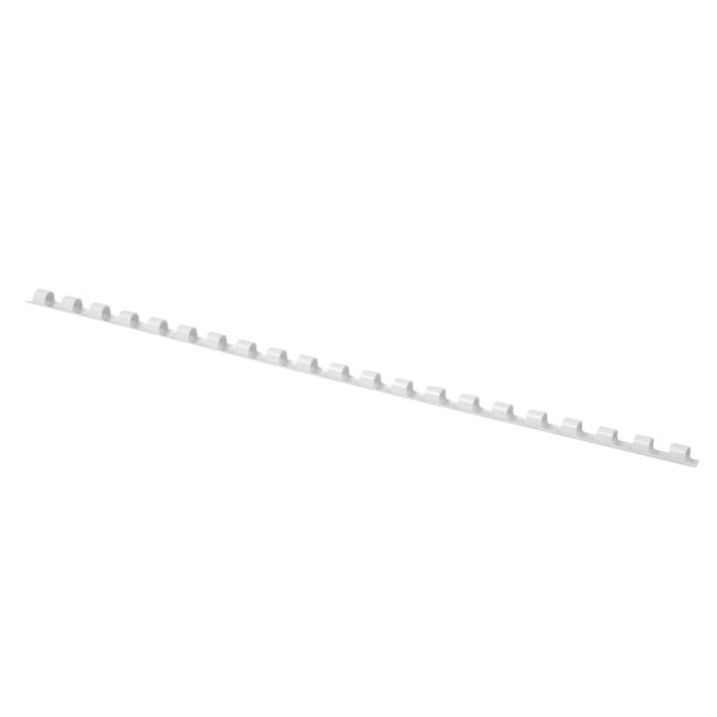 [QC024017] Plastové hřebeny Q-CONNECT 6mm bílé
