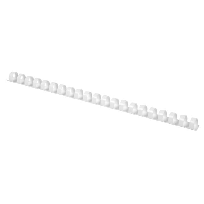 [QC024021] Plastové hřebeny Q-CONNECT 10mm bílé