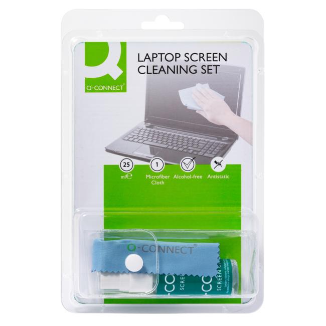 [QC032158] Čistící sada na Q-CONNECT na laptop