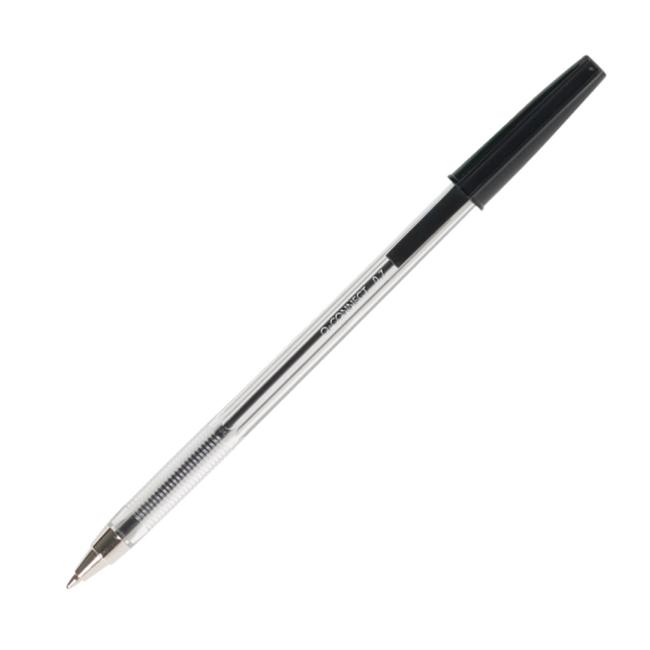 [QC034042] Kuličkové pero jednorázové Q-CONNECT M černé