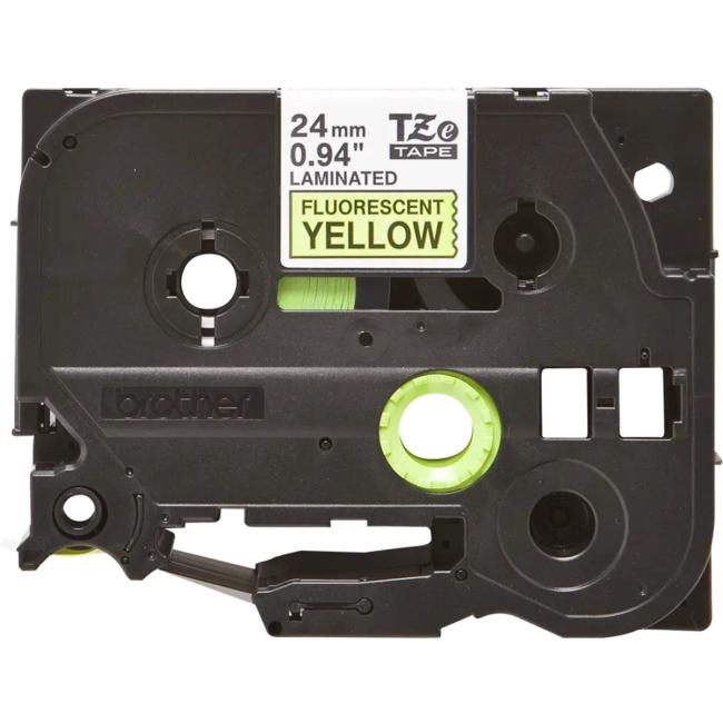 [BR051501] Samolepící páska Brother TZ-C51 24 mm neonžlutá/černá