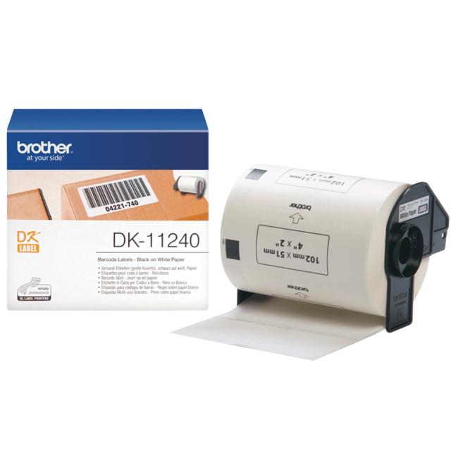 [BR112400] Samolepící etikety Brother DK-11240 102 x 51 mm na čárové kódy