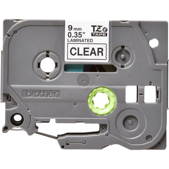 [BR121200] Samolepící páska Brother TZe-121 9 mm průhledná/černá