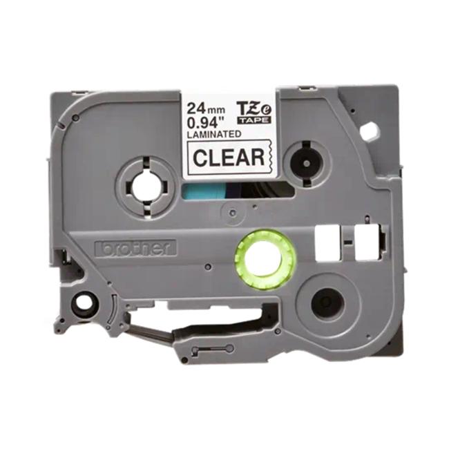 Samolepící páska Brother TZe-151 páska 24 mm průhledná/černá
