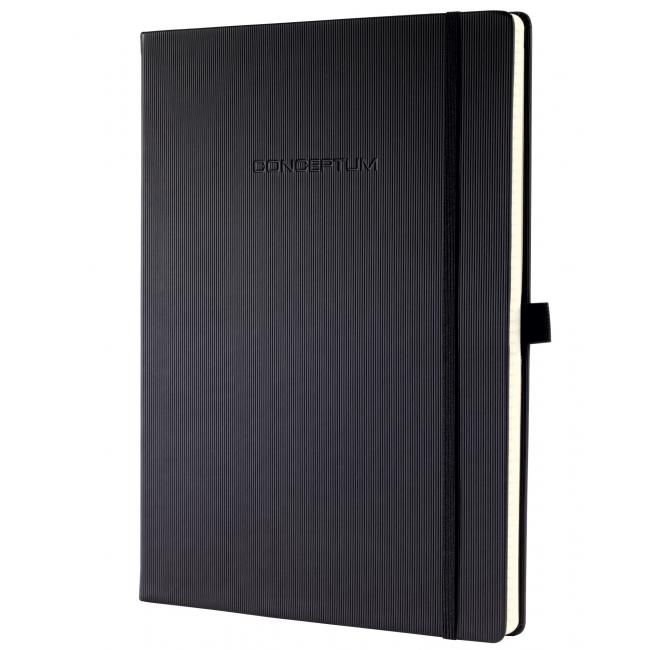 [SI000116] Zápisník CONCEPTUM A4+, linkovaný černý
