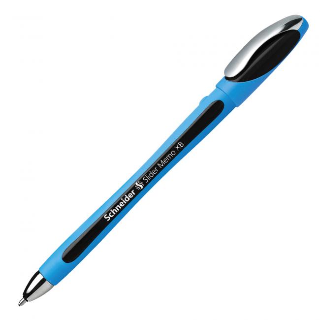 Kuličkové pero Schneider Slider memo XB černé